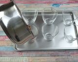 Foto del paso 2 de la receta Flan de miel con bizcocho en vasitos