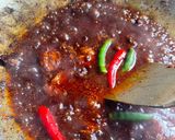 Gambar langkah 5 resipi Mee Hoon Goreng Daging.