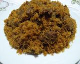 Foto langkah ke 5 dari resep Serundeng Daging (Kelapa Parut).