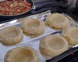 Foto del paso 3 de la receta: Canasta de papa rellena de pollo y champiñones