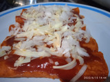Enchiladas tipo pastel