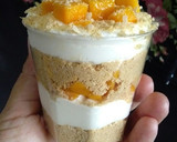 Gambar langkah 6 resipi Mango Float.