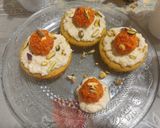 A picture of step 6 of Oats-Motichoor Muffins with rich Rabri.