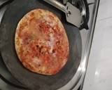 Stuffed veg paneer paratha recipe step 5 photo