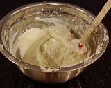 A picture of step 5 of Mint Chocolate Vanilla Cake Balls.