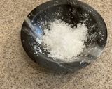 A picture of step 1 of Olive Oil, Salt and Bread.
