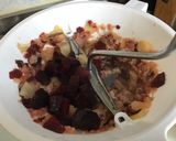 Une image de l'étape 3 de Purée rouge d Halloween aux panais betteraves et pommes fruits.