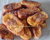 Foto del paso 1 de la receta: Torrijas al aroma de anís y napadas con membrillo de naranja