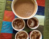 Hình bước làm 2 của món Bánh lava milo🍩