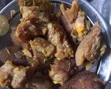 A picture of step 1 of Peppered Goat Meat (Asun) Rice.