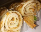 A picture of step 8 of Vegetable Pancakes #WheatflourRecipeContest #My4WeeksChallenge.