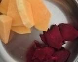 Colourful sticky rice with creamy sauce recipe step 2 photo