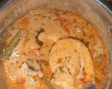 A picture of step 2 of Hyderabadi karele ka salan mazedaar 🤤.