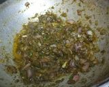 A picture of step 3 of Green Schezwan Chutney.