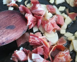 Foto del paso 2 de la receta: Acelgas con jamón salteadas
