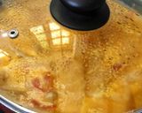 A picture of step 8 of Dal Dhokli.