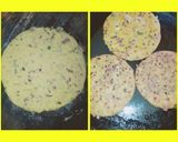 A picture of step 3 of Corn Flax Mini Parathas.