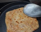 A picture of step 9 of Cheesy pizza sauce paratha.