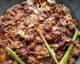 Gambar langkah 1 resipi Rendang Wan Esah.