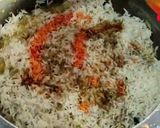 A picture of step 5 of Paneer Biryani in pressure cooker.