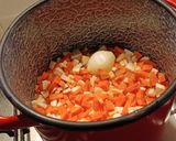 Csicseriborsós zöldségleves #gluténmentes recept fázis 2 fotója