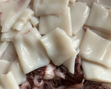 Foto del paso 4 de la receta: Paella de frutos del mar con gambones congelados