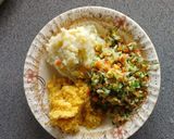 A picture of step 2 of SweetCorn veggies cutlets.