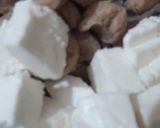 A picture of step 2 of Brown rice with soya paneer.