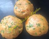 A picture of step 3 of Dal paratha.