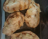 Foto del paso 1 de la receta: Berenjena rellena con pollo y queso, polvareda con queso parmesano