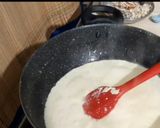 A picture of step 2 of Kesariya Rabdi.