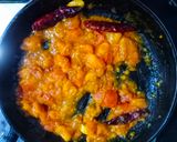 A picture of step 2 of Tomato Chutney.