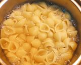 Hình bước làm 1 của món Pasta phô mai đút lò