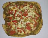 Pas rețetă Pizza cu pesto, pui și brânză 2 fotografie