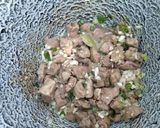 Vaddisznópörkölt, bográcsban recept fázis 9 fotója