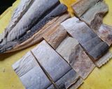 Foto langkah ke 1 dari resep Tumis Lengkio Ikan Asin Jambal Kelapa Gongseng.