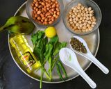 A picture of step 1 of Nurti Salad.