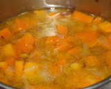 Foto del paso 2 de la receta: Crema melosa de calabaza con bruschettas