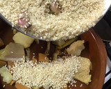 Foto del paso 3 de la receta: Cazuelita de arroz al horno con restos del cocido