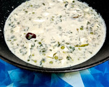 A picture of step 14 of Methi Matar Paneer Malai.