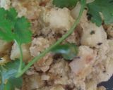 A picture of step 6 of Aloo poshto.