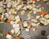 A picture of step 1 of Porcini and pecorino cannelloni.