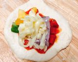 Hình bước làm 6 của món Pizza Ball