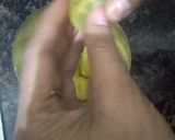 A picture of step 2 of Amla pickle.