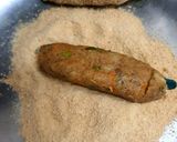 A picture of step 5 of Vegetable Seek Kebab.