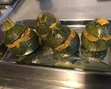 Une image de l'étape 17 de Courgettes rondes en cocotte farcies chair à saucisse et épices.