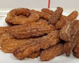 Pas rețetă Churros cu zahăr și scorțișoară 9 fotografie