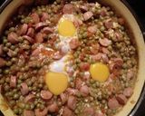 Foto del paso 7 de la receta: Colchón de arvejas con salchichas