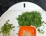 A picture of step 2 of Farali Pahadi tikka.