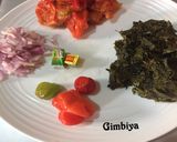 A picture of step 2 of Moringa egg sauce and chips #B/Fast #Abuja.